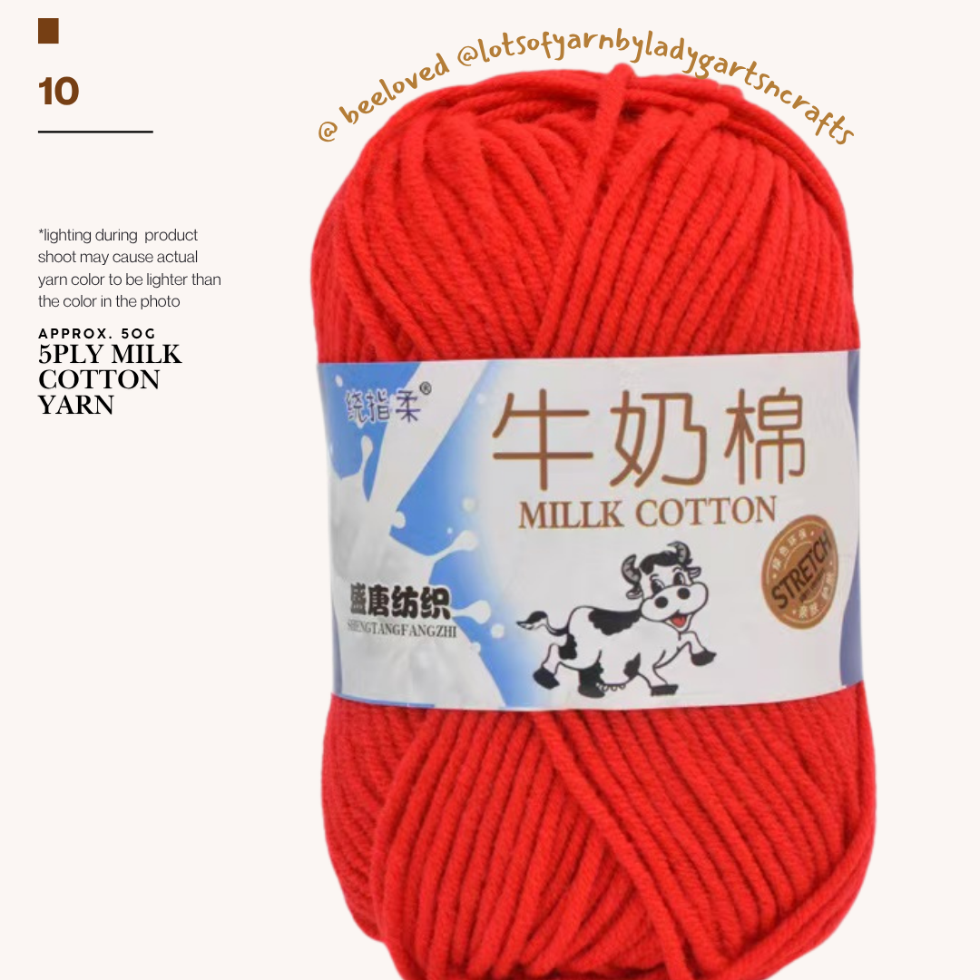 5PLY MILK COTTON 50G