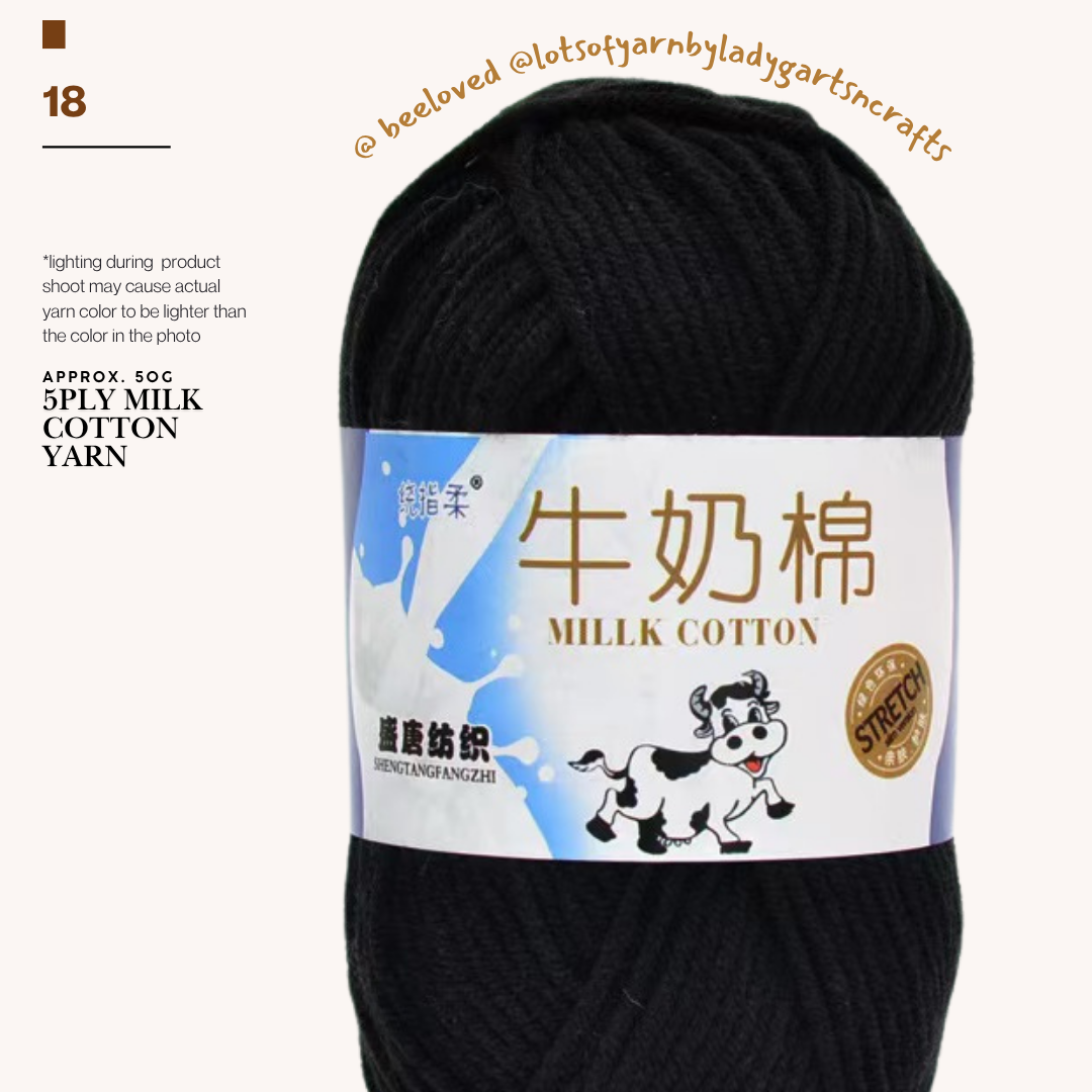 5PLY MILK COTTON 50G