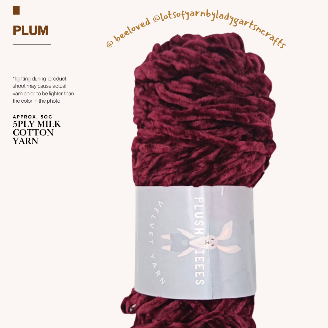 VELVET CHENILLE YARN