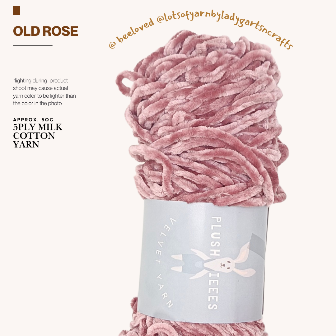 VELVET CHENILLE YARN