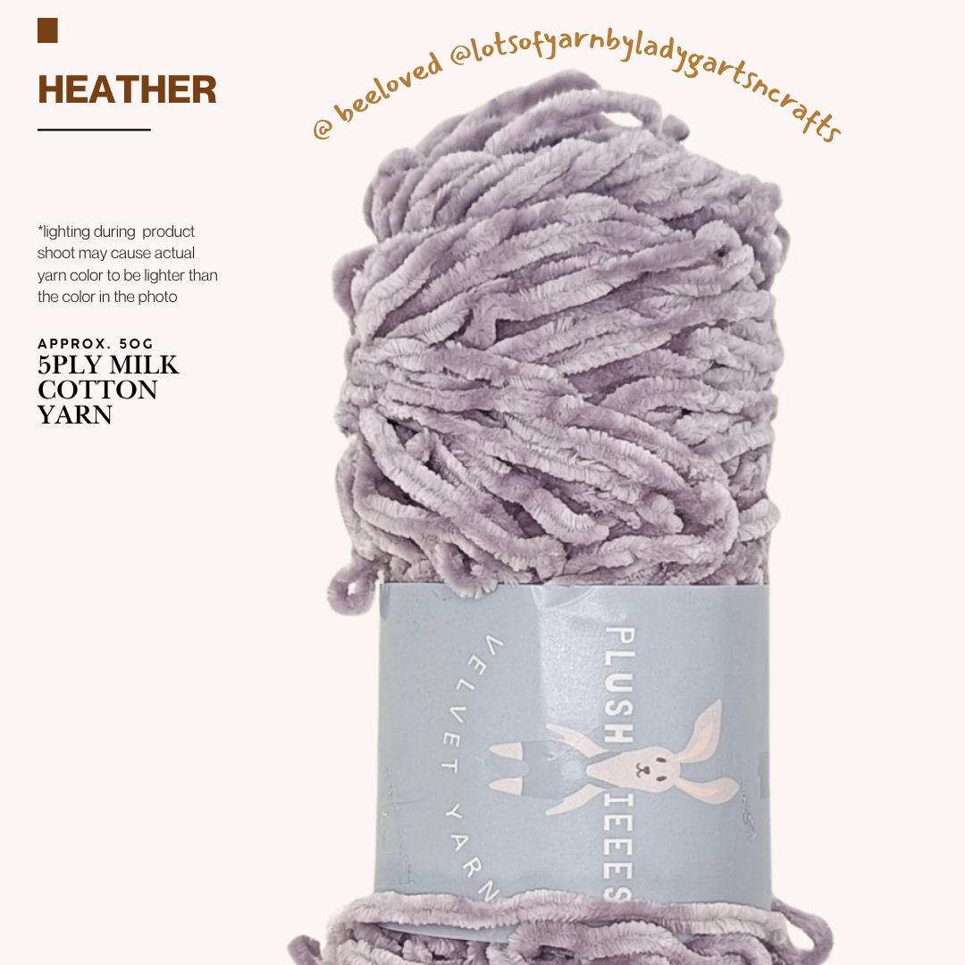 VELVET CHENILLE YARN