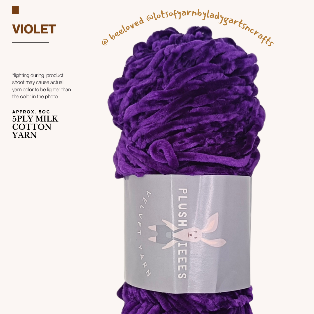 VELVET CHENILLE YARN