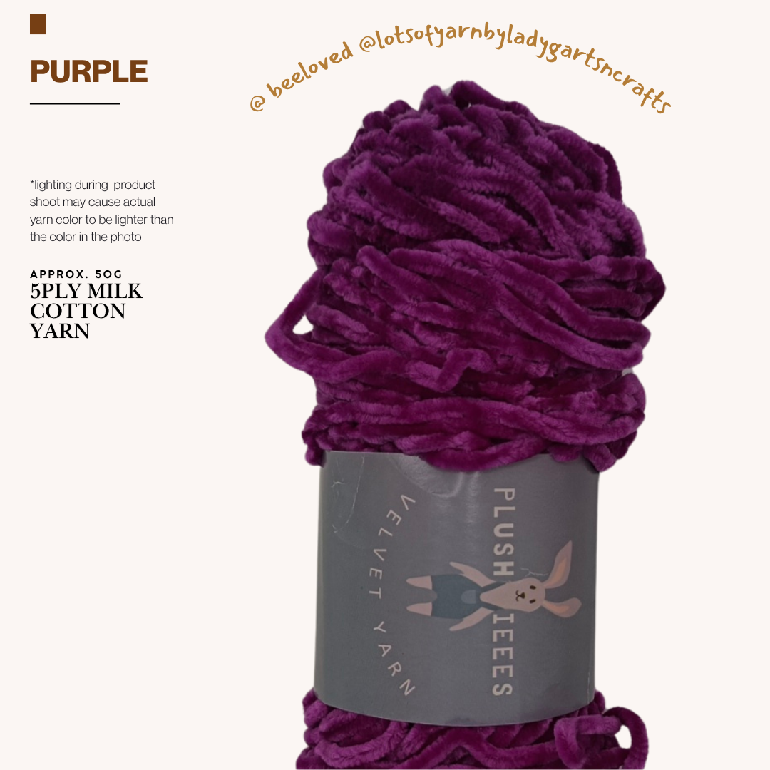VELVET CHENILLE YARN